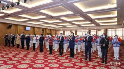 主會場“花落”鄭州 河南400余名優秀志愿者宣誓出征，展覽展示會務服務全面啟動